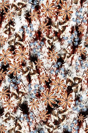 抽象印花华亿平台图片