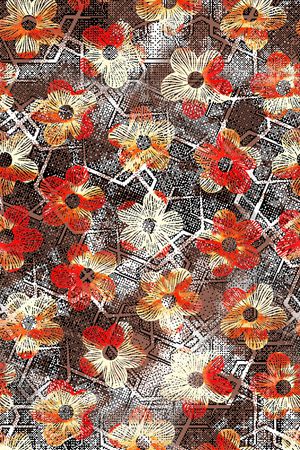 抽象印花华亿平台图片