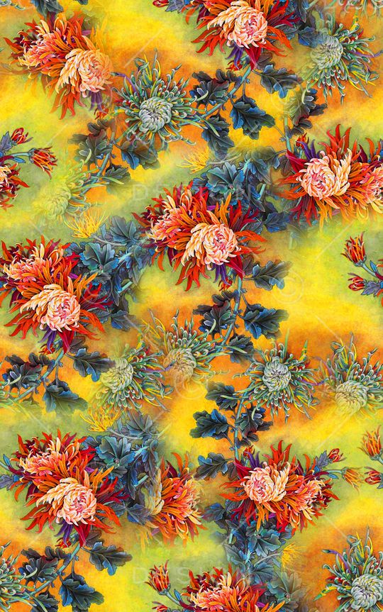 定位花印花华亿平台图片