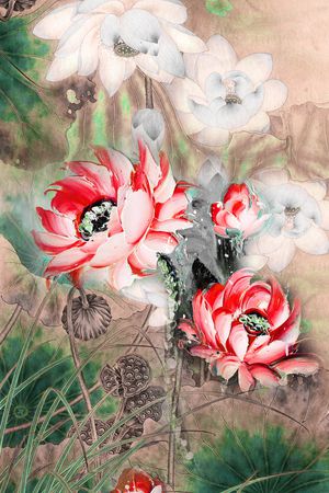 定位花印花华亿平台图片