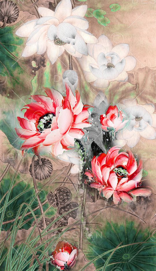 定位花印花华亿平台图片