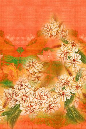 定位花印花华亿平台图片