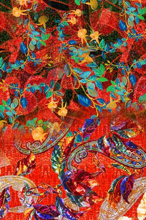 定位花印花华亿平台图片