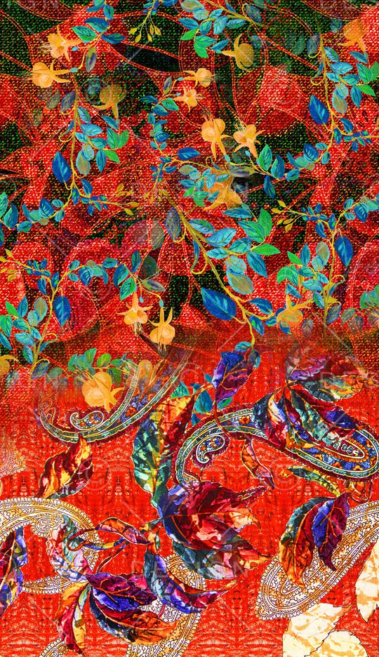 定位花印花华亿平台图片