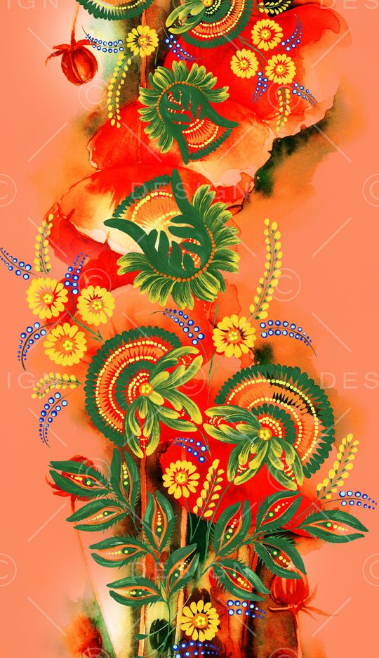 定位花印花华亿平台图片