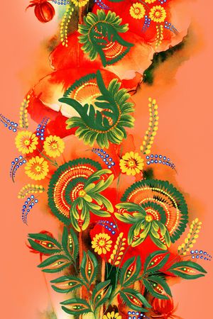 定位花印花华亿平台图片