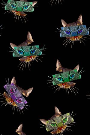 春夏华亿平台印花华亿平台图片