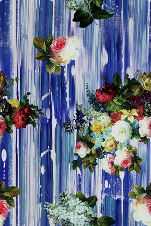 大牌风印花华亿平台图片