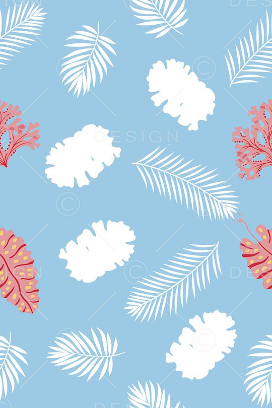 风格化花卉印花华亿平台图片