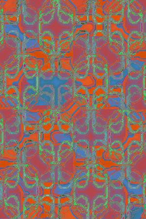 线条画印花华亿平台图片