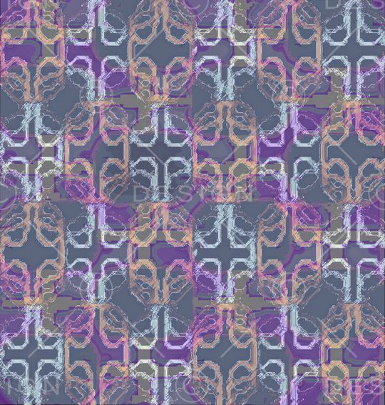 线条画印花华亿平台图片