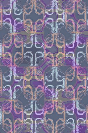 线条画印花华亿平台图片