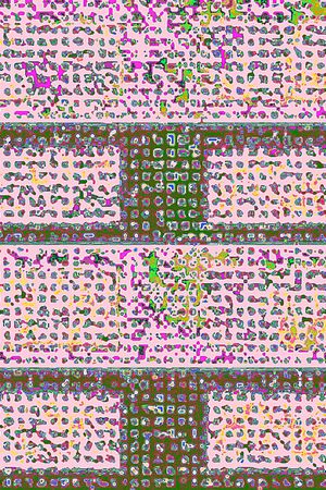 线条画印花华亿平台图片