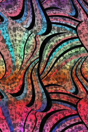 抽象印花华亿平台图片