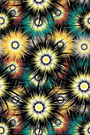 抽象印花华亿平台图片