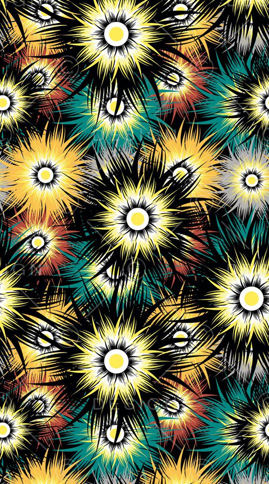 抽象印花华亿平台图片