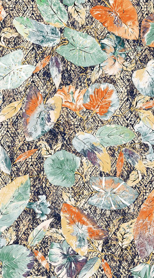 大牌风印花华亿平台图片