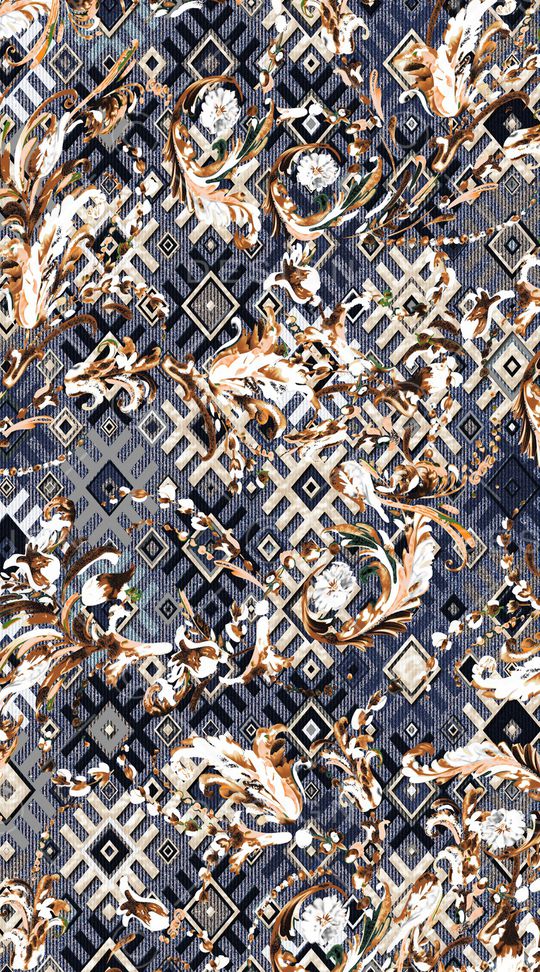 抽象印花华亿平台图片