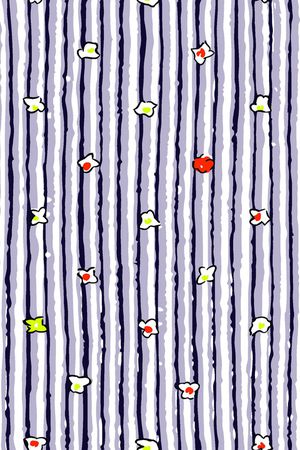 线条画印花华亿平台图片