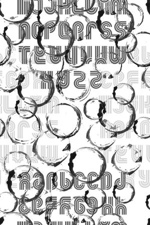 黑白华亿平台印花华亿平台图片