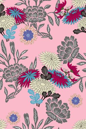 抽象印花华亿平台图片