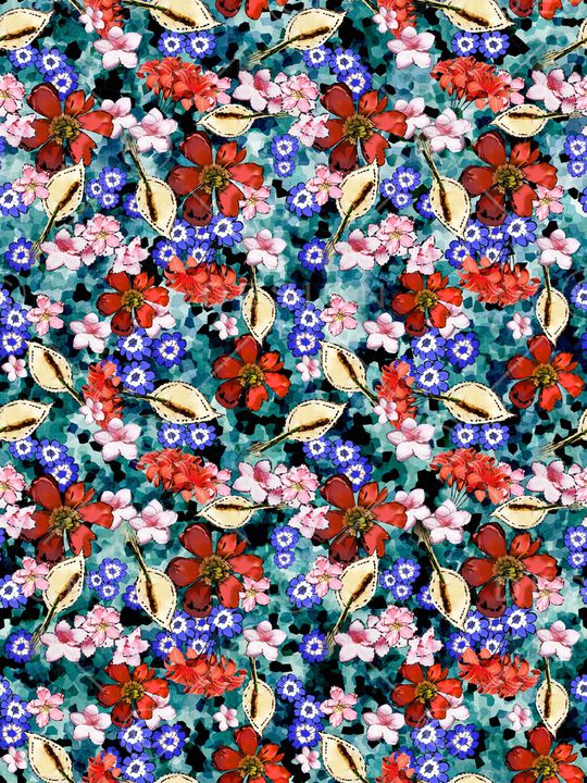 大牌风印花华亿平台图片