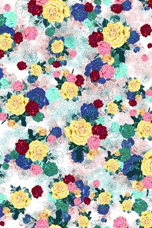 大牌风印花华亿平台图片