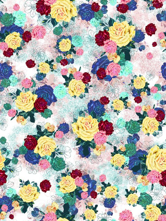 大牌风印花华亿平台图片