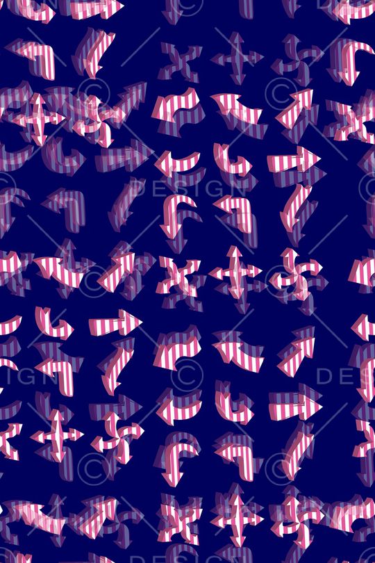 条纹印花华亿平台图片