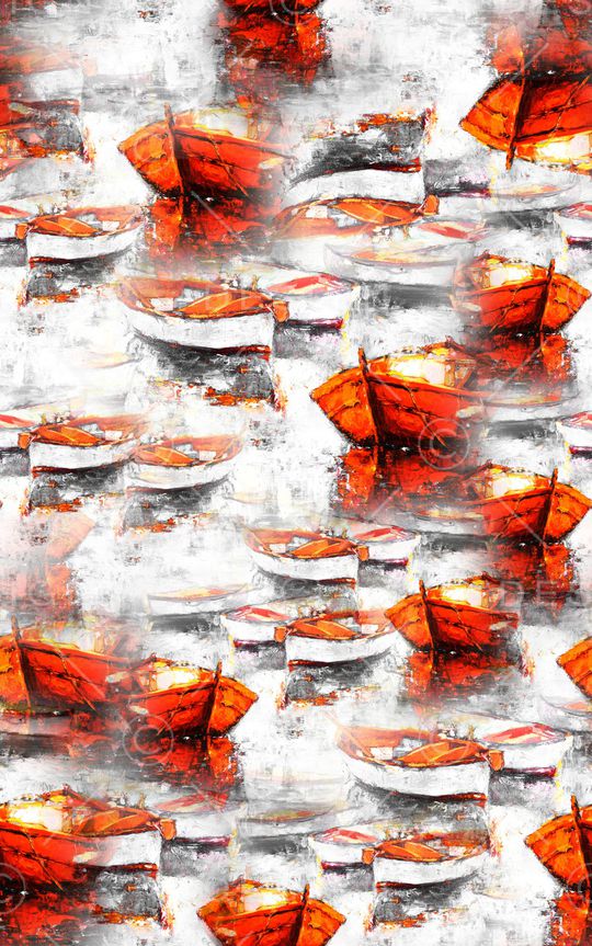 抽象印花华亿平台图片