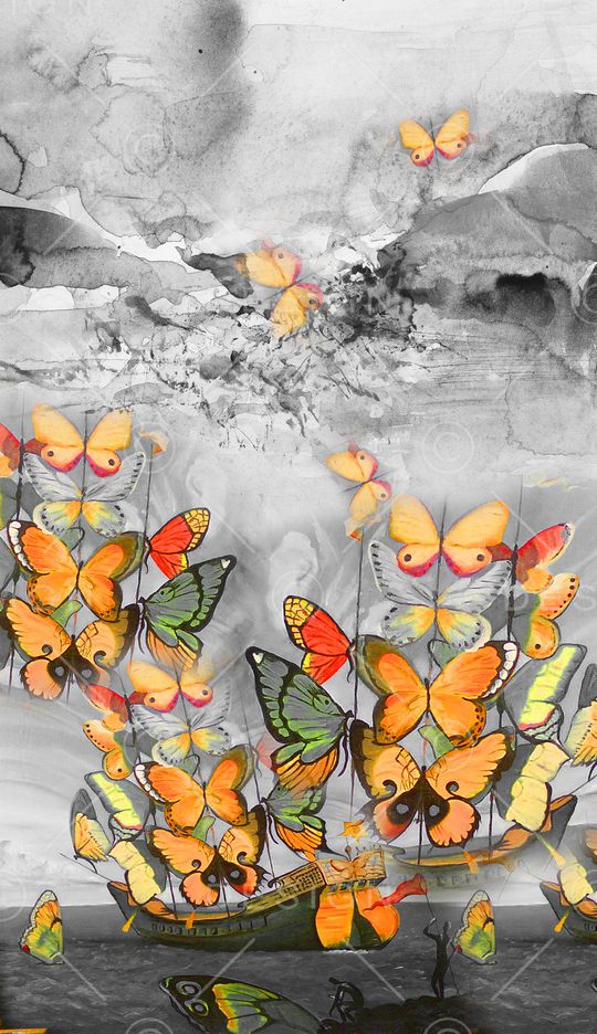 定位花印花华亿平台图片