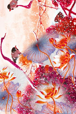 定位花印花华亿平台图片