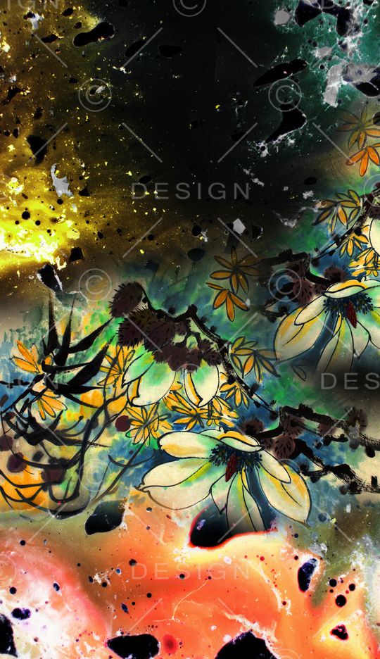 定位花印花华亿平台图片