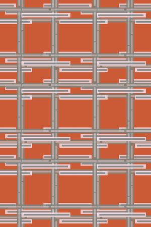 格子图案印花华亿平台图片