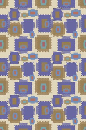 几何印花华亿平台图片