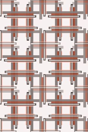格子图案印花华亿平台图片