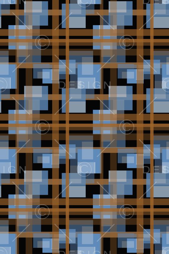 格子图案印花华亿平台图片