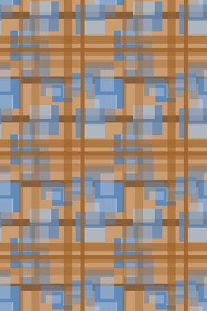 格子图案印花华亿平台图片