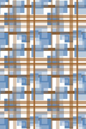 格子图案印花华亿平台图片