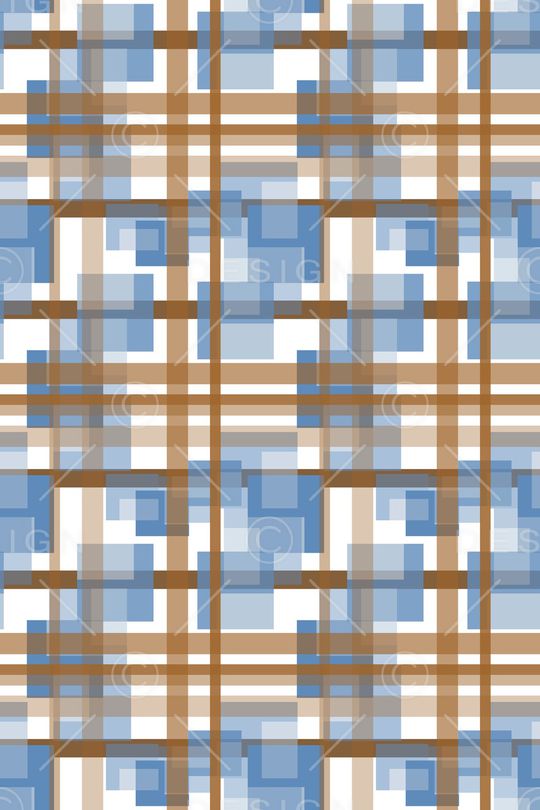 格子图案印花华亿平台图片