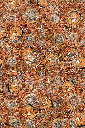 抽象印花华亿平台图片