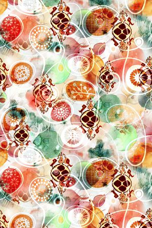 抽象印花华亿平台图片