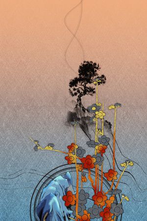 中老年印花华亿平台图片