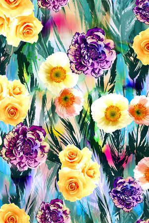 大牌风印花华亿平台图片