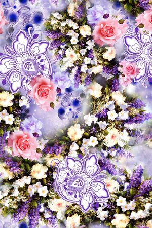 大牌风印花华亿平台图片