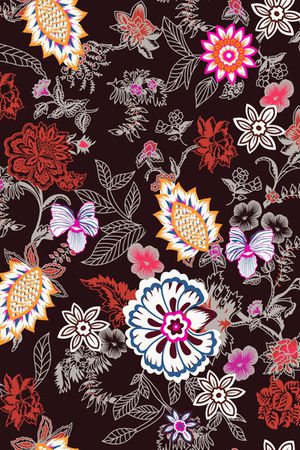 传统华亿平台印花华亿平台图片