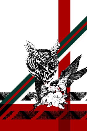 潮牌印花华亿平台图片