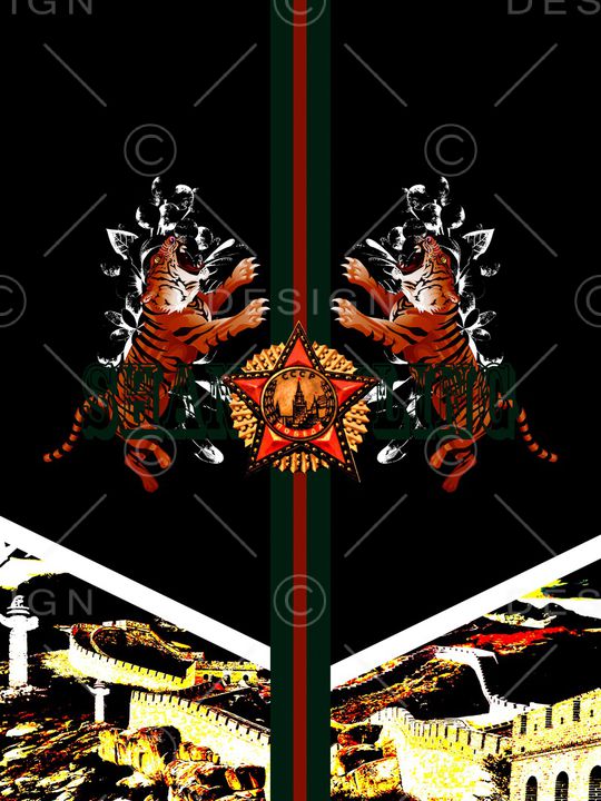 抽象印花华亿平台图片