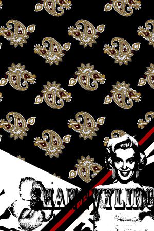 人物印花华亿平台图片