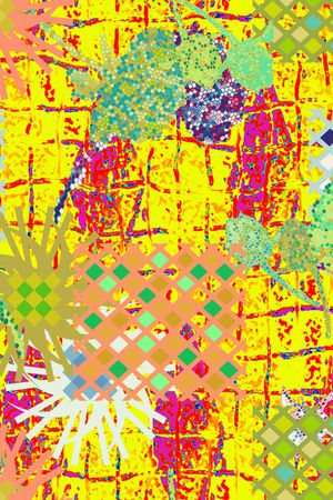 线条画印花华亿平台图片